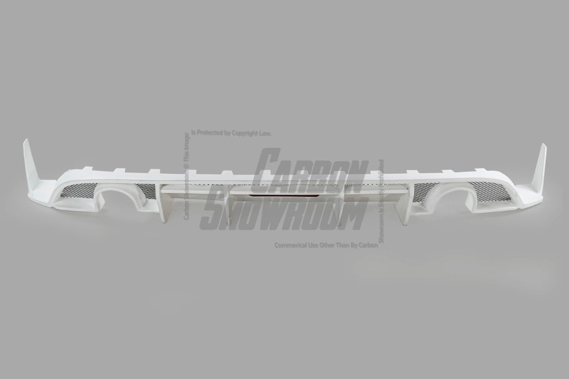 Volkswagen Golf R GTI Base MK7.5 2018 2019 2020 2021 (also suitable for Golf R and base Golf with exhaust conversion) with Aftermarket Parts - Rear Diffuser Carbon Fiber / FRP from Robot Craftsman