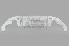 Volkswagen Golf R GTI Base MK7.5 2018 2019 2020 2021 (also suitable for Golf R and base Golf with exhaust conversion) with Aftermarket Parts - Rear Diffuser Carbon Fiber / FRP from Robot Craftsman