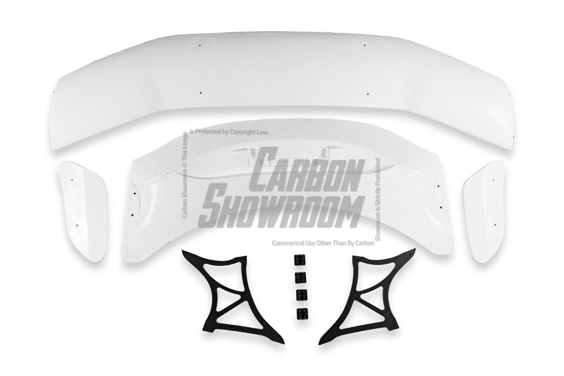 Lotus Evora 2018 2019 2020 2021 with Aftermarket Parts - Rear GT Wing Carbon Fiber / FRP from Robot Craftsman