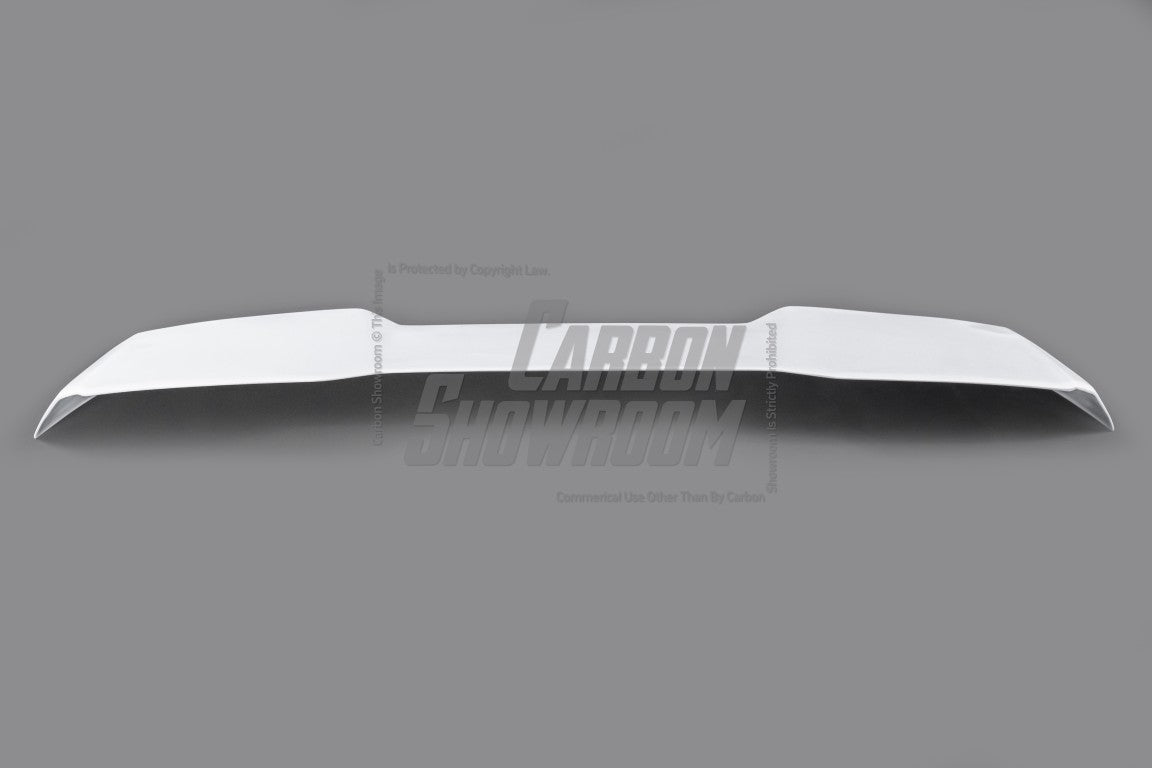 Volkswagen Golf Base MK7 MK7.5 2015 2016 2017 2018 2019 2020 2021 with Aftermarket Parts - Rear Roof Spoiler Carbon Fiber / FRP from Robot Craftsman