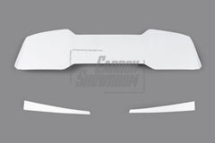 Volkswagen Golf Base MK7 MK7.5 2015 2016 2017 2018 2019 2020 2021 with Aftermarket Parts - Rear Roof Spoiler Carbon Fiber / FRP from Robot Craftsman