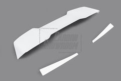 Volkswagen Golf Base MK7 MK7.5 2015 2016 2017 2018 2019 2020 2021 with Aftermarket Parts - Rear Roof Spoiler Carbon Fiber / FRP from Robot Craftsman