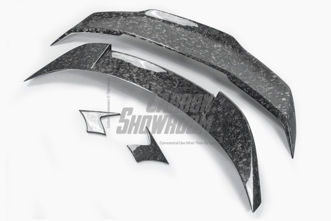 Subaru BRZ ZD8 2022 2023 2024 & Toyota GR86 ZN8 2022 2023 2024 with Aftermarket Parts - "SHINING" Rear GT Wing Carbon Fiber / FRP from Robot Craftsman