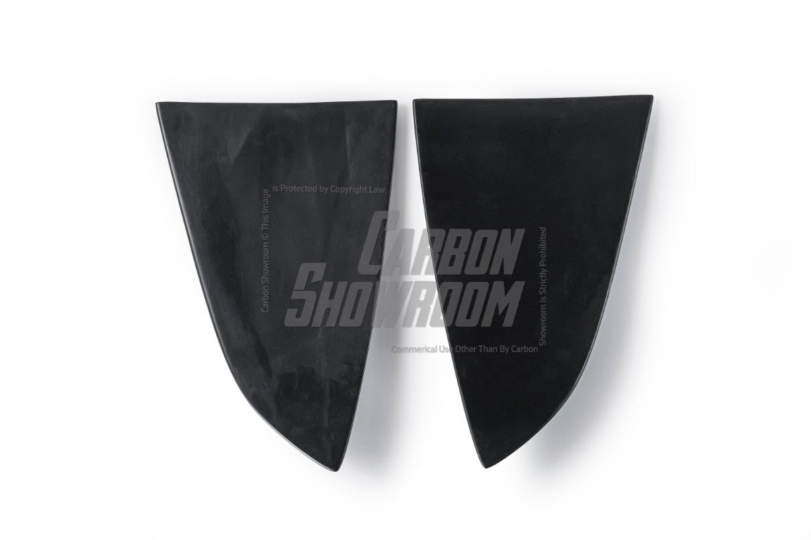 Subaru BRZ ZD8 2022 2023 2024 & Toyota GR86 ZN8 2022 2023 2024 with Aftermarket Parts - "SHINING" Side Window Louver Trim Carbon Fiber / FRP from Robot Craftsman
