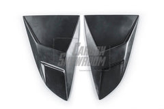 Subaru BRZ ZD8 2022 2023 2024 & Toyota GR86 ZN8 2022 2023 2024 with Aftermarket Parts - "SHINING" Side Window Louver Trim Carbon Fiber / FRP from Robot Craftsman
