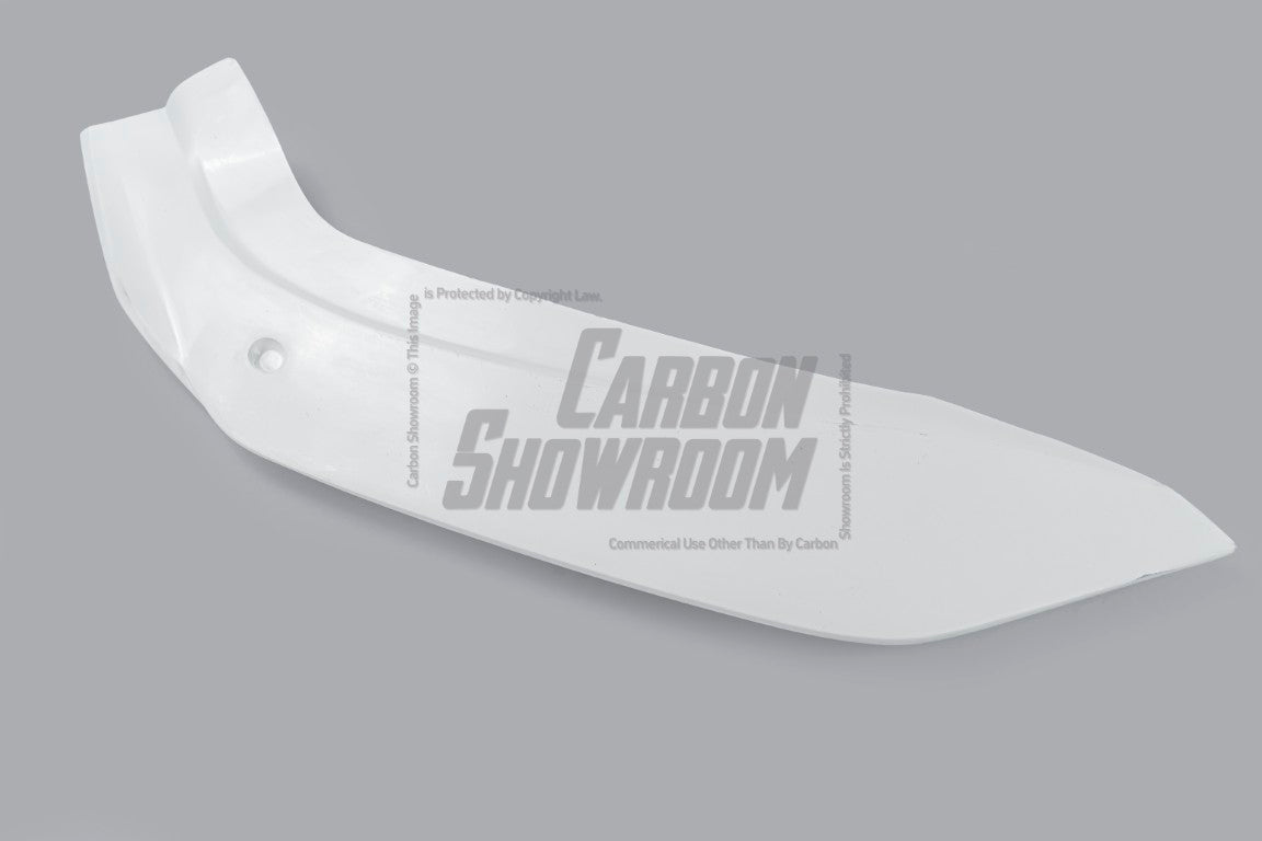 Tesla Model Y Performance AWD Long Range RWD Standard 2020 2021 2023 2024 with Aftermarket Parts - "STARSHIP" Stage 1 Corner Lip (2 pcs) & Stage 2 Corner Lip (4 pcs) & Front Bumper Carbon Fiber from Robot Craftsman