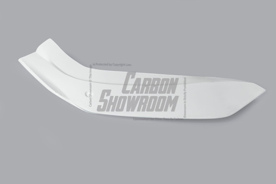 Tesla Model Y Performance AWD Long Range RWD Standard 2020 2021 2023 2024 with Aftermarket Parts - "STARSHIP" Stage 1 Corner Lip (2 pcs) & Stage 2 Corner Lip (4 pcs) & Front Bumper Carbon Fiber from Robot Craftsman