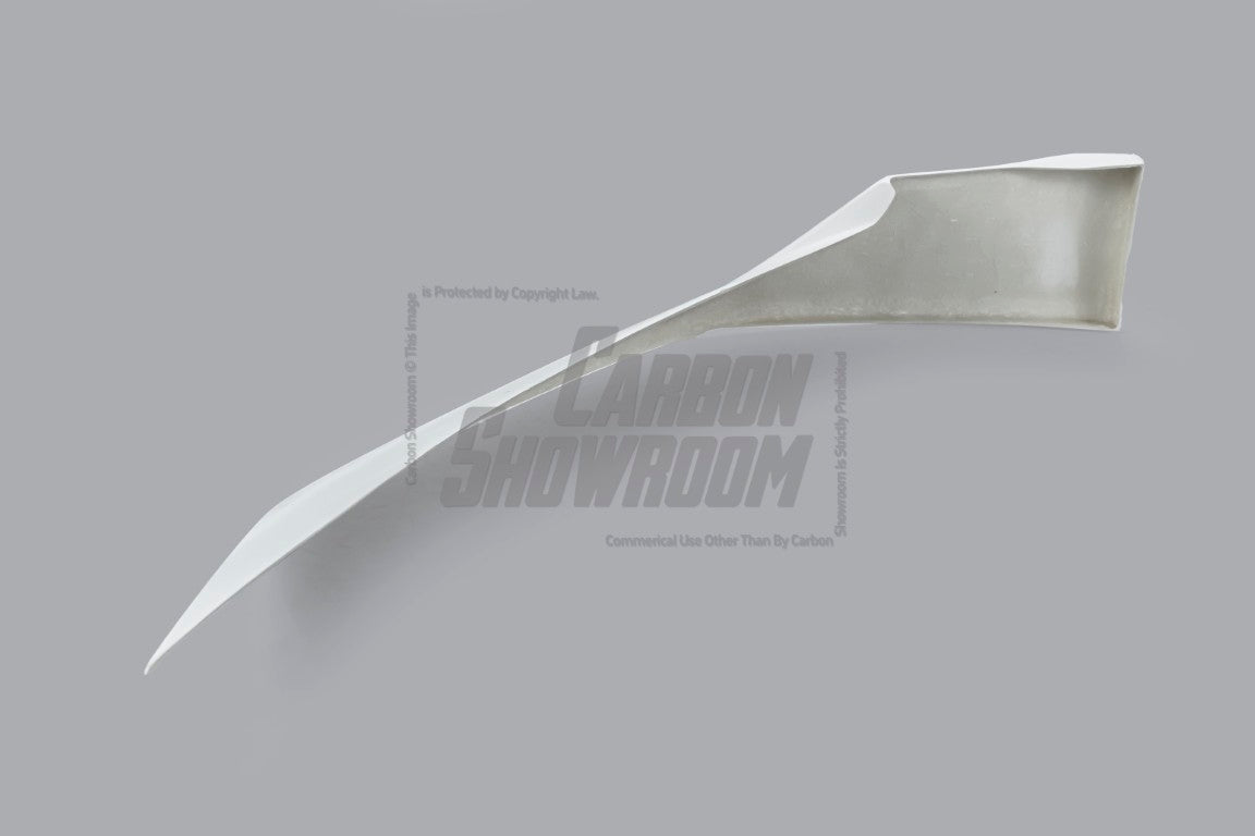 Tesla Model Y Performance AWD Long Range RWD Standard 2020 2021 2023 2024 with Aftermarket Parts - "STARSHIP" Stage 1 Corner Lip (2 pcs) & Stage 2 Corner Lip (4 pcs) & Front Bumper Carbon Fiber from Robot Craftsman