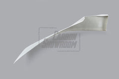 Tesla Model Y Performance AWD Long Range RWD Standard 2020 2021 2023 2024 with Aftermarket Parts - "STARSHIP" Stage 1 Corner Lip (2 pcs) & Stage 2 Corner Lip (4 pcs) & Front Bumper Carbon Fiber from Robot Craftsman