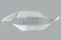 Tesla Model Y Performance AWD Long Range RWD Standard 2020 2021 2023 2024 with Aftermarket Parts - "STARSHIP" Stage 1 Corner Lip (2 pcs) & Stage 2 Corner Lip (4 pcs) & Front Bumper Carbon Fiber from Robot Craftsman
