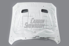 Ford Mustang Ecoboost V6 GT March1 Bullitt S550.2 2018 2019 2020 2021 2022 2023 with Aftermarket Parts - STORM Hood Bonnet Carbon Fiber / FRP from Robot Craftsman