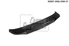 Subaru BRZ ZD8 2022-ON & Toyota GR86 ZN8 2022-ON with Aftermarket Parts - "SHINING" Extreme Rear GT Wing Carbon Fiber / FRP from Robot Craftsman