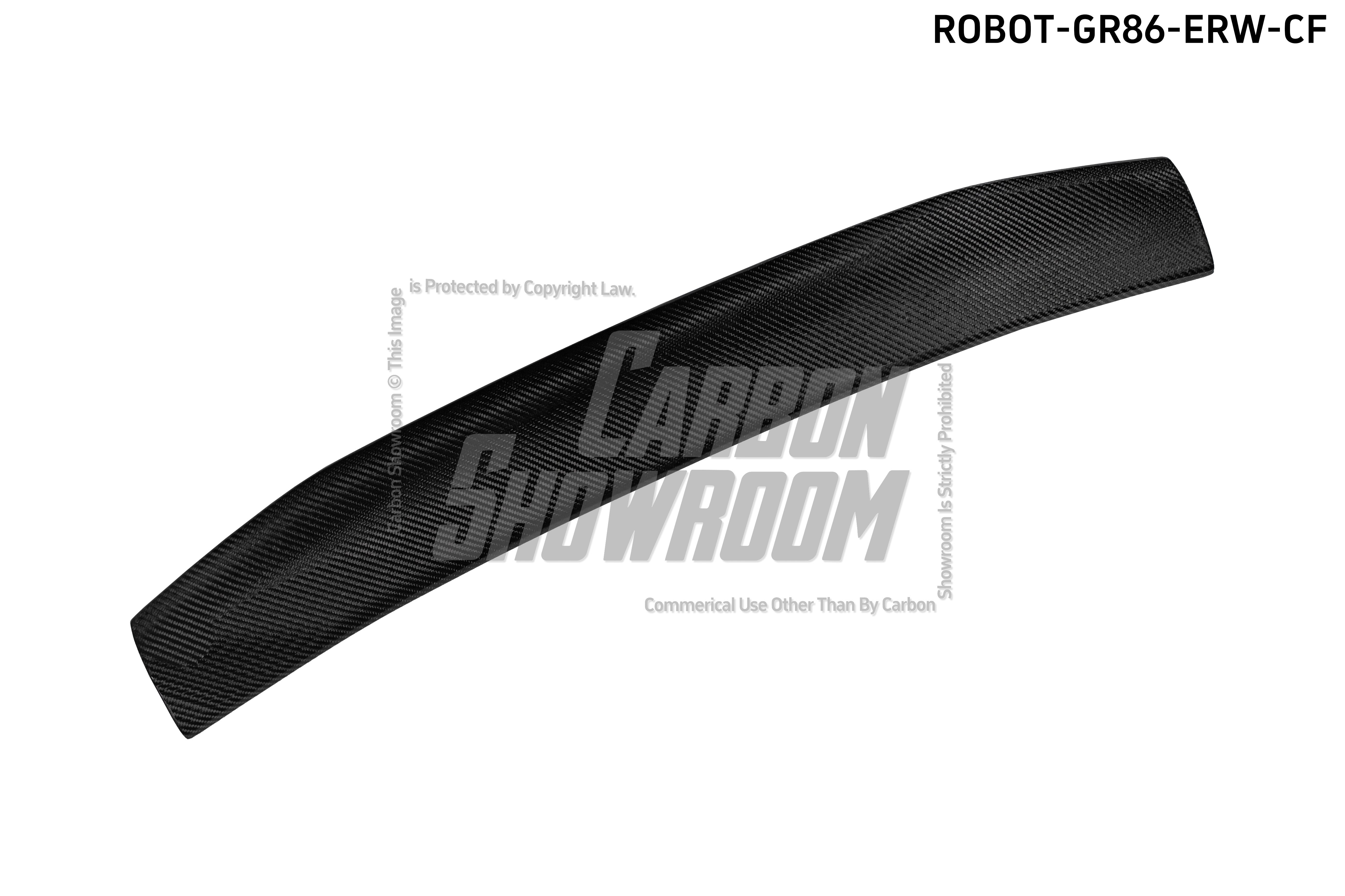 Subaru BRZ ZD8 2022-ON & Toyota GR86 ZN8 2022-ON with Aftermarket Parts - "SHINING" Extreme Rear GT Wing Carbon Fiber / FRP from Robot Craftsman