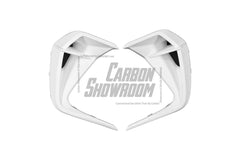 Subaru BRZ ZD8 2022 2023 2024 with Aftermarket Parts - "HIDROGAI" Front Bumper Vent Upper Valance Trim Carbon Fiber / FRP from Robot Craftsman