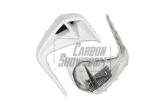 Subaru BRZ ZD8 2022 2023 2024 with Aftermarket Parts - "HIDROGAI" Front Bumper Vent Upper Valance Trim Carbon Fiber / FRP from Robot Craftsman