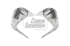 Subaru BRZ ZD8 2022 2023 2024 with Aftermarket Parts - "HIDROGAI" Front Bumper Vent Upper Valance Trim Carbon Fiber / FRP from Robot Craftsman