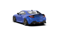 Subaru BRZ ZD8 2020 2021 2022 2023 2024 & Toyota GR86 ZN8 2020 2021 2022 2023 2024 with Aftermarket Parts - "HIDROGAI" Rear Lip Spoiler Carbon Fiber / FRP from Robot Craftsman