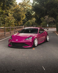 Subaru BRZ ZD8 2022 2023 2024 & Toyota GR86 ZN8 2022 2023 2024 with Aftermarket Parts - "SHINING" Narrow Body Front Bumper & Lip Carbon Fiber / FRP from Robot Craftsman