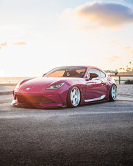 Subaru BRZ ZD8 2022 2023 2024 & Toyota GR86 ZN8 2022 2023 2024 with Aftermarket Parts - "SHINING" Narrow Body Front Bumper & Lip Carbon Fiber / FRP from Robot Craftsman