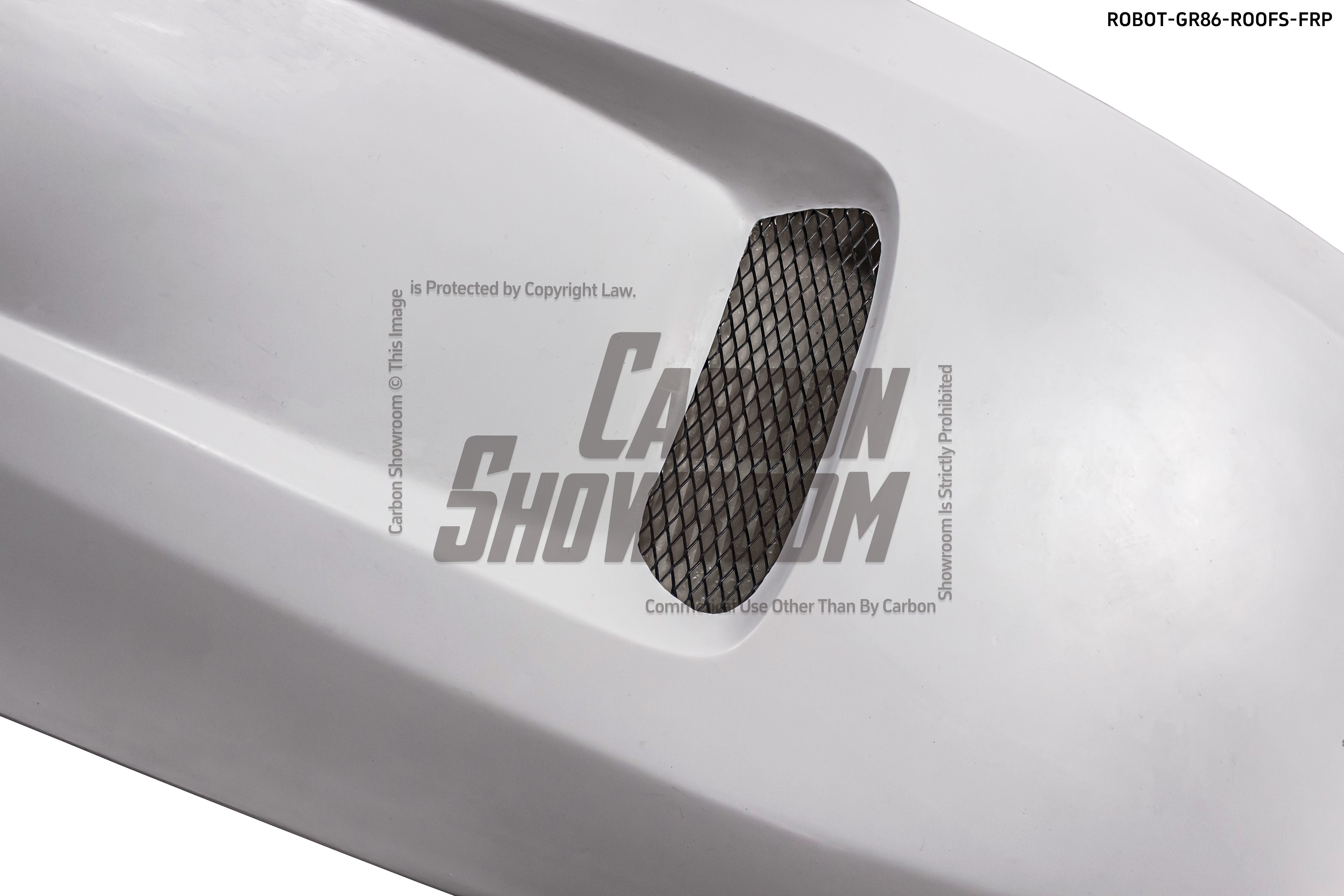 Toyota GT86 86 TRD GT SE Base ZN6 2017 2018 2019 2020 & Scion FR-S FRS ZN6 2013 2014 2015 2016 & Subaru BRZ TS Limited Premium ZN6 2013 2014 2015 2016 2017 2018 2019 2020 with Aftermarket Parts - SHINNING Roof Scoop Carbon Fiber / FRP from Robot Craftsman