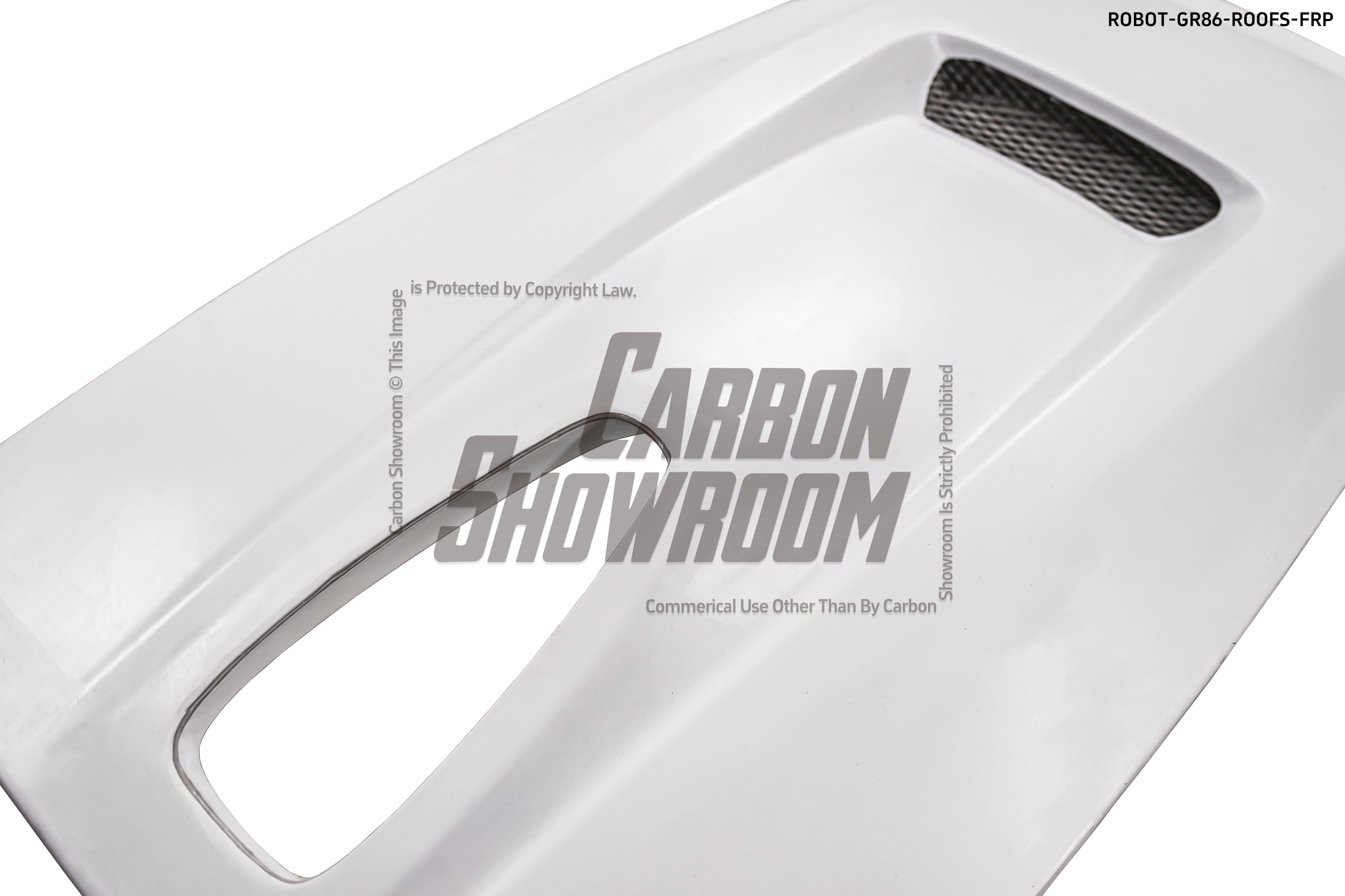 Toyota GT86 86 TRD GT SE Base ZN6 2017 2018 2019 2020 & Scion FR-S FRS ZN6 2013 2014 2015 2016 & Subaru BRZ TS Limited Premium ZN6 2013 2014 2015 2016 2017 2018 2019 2020 with Aftermarket Parts - SHINNING Roof Scoop Carbon Fiber / FRP from Robot Craftsman