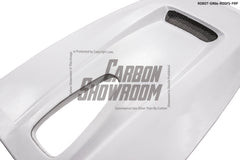 Toyota GT86 86 TRD GT SE Base ZN6 2017 2018 2019 2020 & Scion FR-S FRS ZN6 2013 2014 2015 2016 & Subaru BRZ TS Limited Premium ZN6 2013 2014 2015 2016 2017 2018 2019 2020 with Aftermarket Parts - SHINNING Roof Scoop Carbon Fiber / FRP from Robot Craftsman