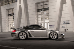 Porsche 911 997.1 997.2 Carrera Base S 2009–2012 (997.1 requires 997.2 taillights) with Robot Craftsman's Aftermarket Parts - Package A "TIGANISM GUSTAV" Carbon Fiber / FRP