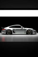 Porsche 911 997.1 997.2 Carrera Base S 2009–2012 (997.1 requires 997.2 taillights) with Robot Craftsman's Aftermarket Parts - Full Complete Kit Package "TIGANISM GUSTAV" Carbon Fiber / FRP