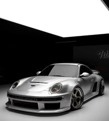 Porsche 911 997.1 997.2 Carrera Base S 2009–2012 (997.1 requires 997.2 taillights) with Robot Craftsman's Aftermarket Parts - Full Complete Kit Package "TIGANISM GUSTAV" Carbon Fiber / FRP