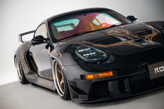 Porsche 987.1 Cayman & Boxster Base / S 2005 2006 2007 2008 & 987.2 Cayman & Boxster Base / S / R 2009 2010 2011 2012 with Aftermarket Parts - TITANISM STUKA Full Kit Carbon Fiber / FRP from Robot Craftsman