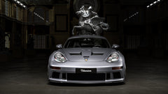 Porsche 987.1 Cayman &amp; Boxster Base / S 2005 2006 2007 2008 &amp; 987.2 Cayman &amp; Boxster Base / S / R 2009 2010 2011 2012 with Aftermarket Parts - TITANISM STUKA Front Bumper