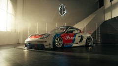 Porsche 987.1 Cayman & Boxster Base / S 2005 2006 2007 2008 & 987.2 Cayman & Boxster Base / S / R 2009 2010 2011 2012 with Aftermarket Parts - TITANISM STUKA Front Canards Carbon Fiber / FRP from Robot Craftsman
