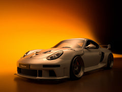 Porsche 987.1 Cayman &amp; Boxster Base / S 2005 2006 2007 2008 &amp; 987.2 Cayman &amp; Boxster Base / S / R 2009 2010 2011 2012 with Aftermarket Parts - TITANISM STUKA Front Fenders