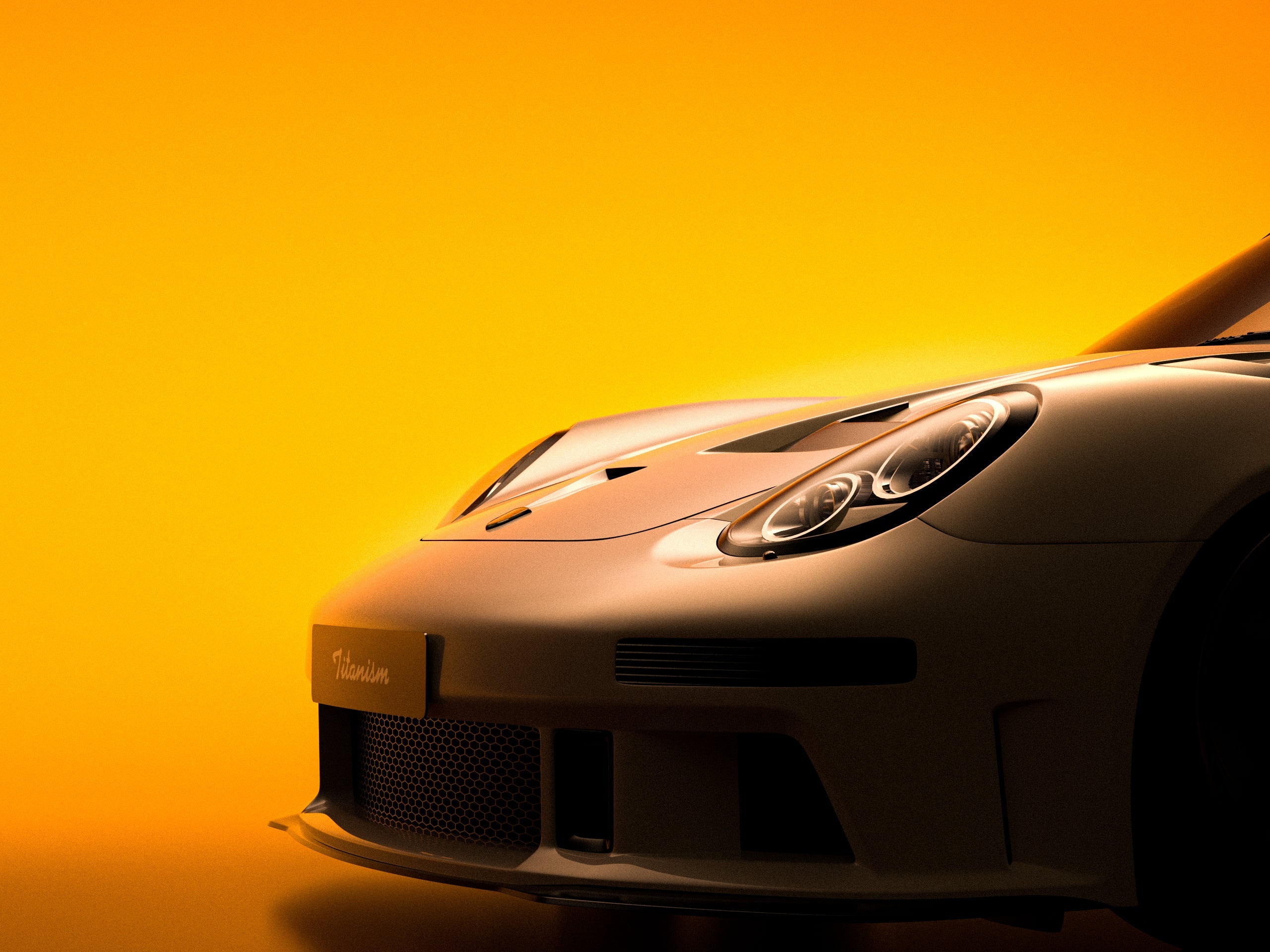 Porsche 987.1 Cayman & Boxster Base / S 2005 2006 2007 2008 & 987.2 Boxster Base / S / R 2009 2010 2011 2012 & 997.1 911 Carrera/S/4S/Targa/Targa4S/GTS/Turbo/Turbo S/GT3/GT3RS 2005 2006 2007 2008 & 997.1 911 Carrera/S/4S/Targa/Targa4S/GTS/Turbo/Turbo S/GT3/GT3RS/GT2 2009 2010 2011 2012 with Aftermarket Parts - TITANISM STUKA Hood Carbon Fiber / FRP from Robot Craftsman