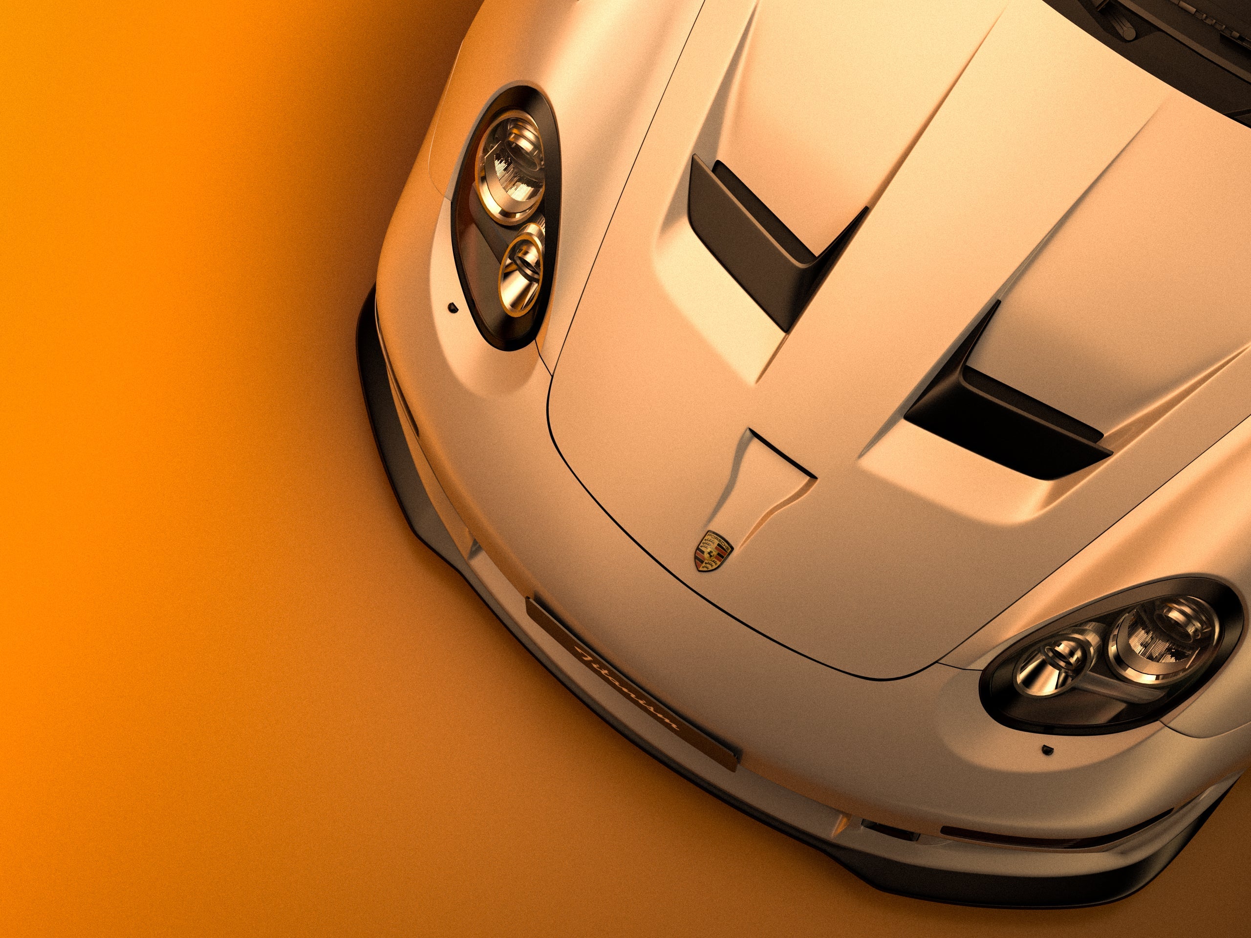 Porsche 987.1 Cayman & Boxster Base / S 2005 2006 2007 2008 & 987.2 Boxster Base / S / R 2009 2010 2011 2012 & 997.1 911 Carrera/S/4S/Targa/Targa4S/GTS/Turbo/Turbo S/GT3/GT3RS 2005 2006 2007 2008 & 997.1 911 Carrera/S/4S/Targa/Targa4S/GTS/Turbo/Turbo S/GT3/GT3RS/GT2 2009 2010 2011 2012 with Aftermarket Parts - TITANISM STUKA Hood Carbon Fiber / FRP from Robot Craftsman