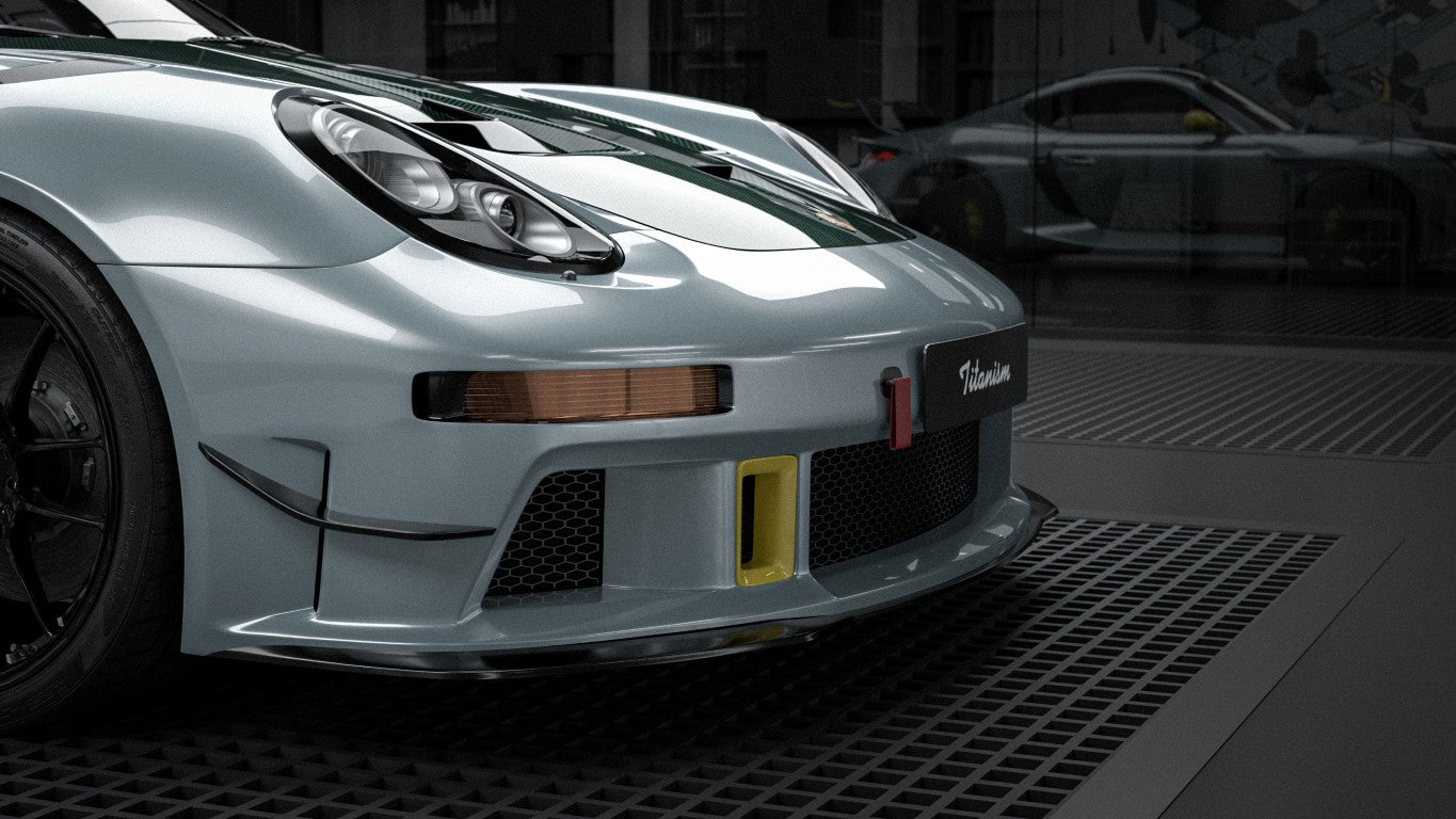 Porsche 987.1 Cayman & Boxster Base / S 2005 2006 2007 2008 & 987.2 Cayman & Boxster Base / S / R 2009 2010 2011 2012 with Aftermarket Parts - TITANISM STUKA Full Kit Carbon Fiber / FRP from Robot Craftsman