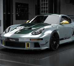 Porsche 987.1 Cayman & Boxster Base / S 2005 2006 2007 2008 & 987.2 Cayman & Boxster Base / S / R 2009 2010 2011 2012 with Aftermarket Parts - TITANISM STUKA Full Kit Carbon Fiber / FRP from Robot Craftsman