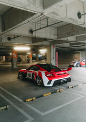 Robot Craftsman "TITANISM STUKA" Widebody Rear Bumper and Diffuser for Porsche 987.1 & 987.2 Cayman Base 2005-2012 Carbon Fiber / FRP