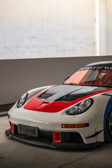 Porsche 987.1 Cayman Boxster Base / S 2005 2006 2007 2008 987.2 Cayman &amp; Boxster Base / S / R 2009 2010 2011 2012 with Aftermarket Parts - TITANISM STUKA Front Bumper