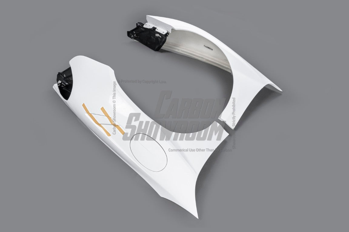 Porsche 987.1 Cayman & Boxster Base / S 2005 2006 2007 2008 & 987.2 Cayman & Boxster Base / S / R 2009 2010 2011 2012 with Aftermarket Parts - TITANISM STUKA Full Kit Carbon Fiber / FRP from Robot Craftsman