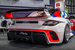 Robot Craftsman "TITANISM STUKA" Widebody Rear Bumper and Diffuser for Porsche 987.1 & 987.2 Cayman Base 2005-2012 Carbon Fiber / FRP