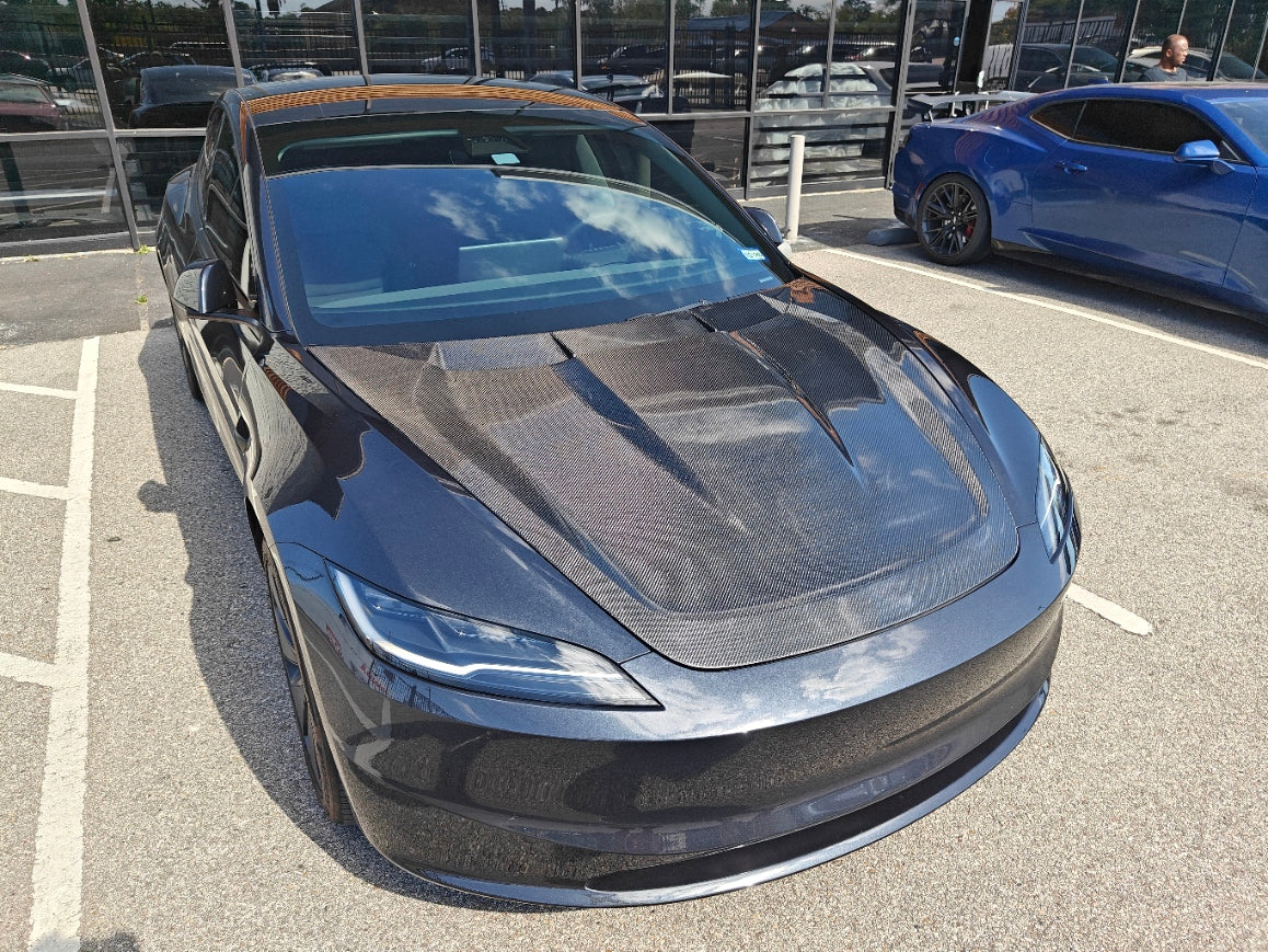 Robot Craftsman " Hidrogai "Hood Bonnet for Tesla Model 3 2024-ON - Performance SpeedShop