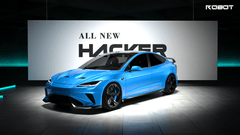 Tesla Model 3 Highland / Performance 2024-ON with Aftermarket Parts - Hacker Hood & Hood Garnish Carbon Fiber / FRP from Robot Craftsman