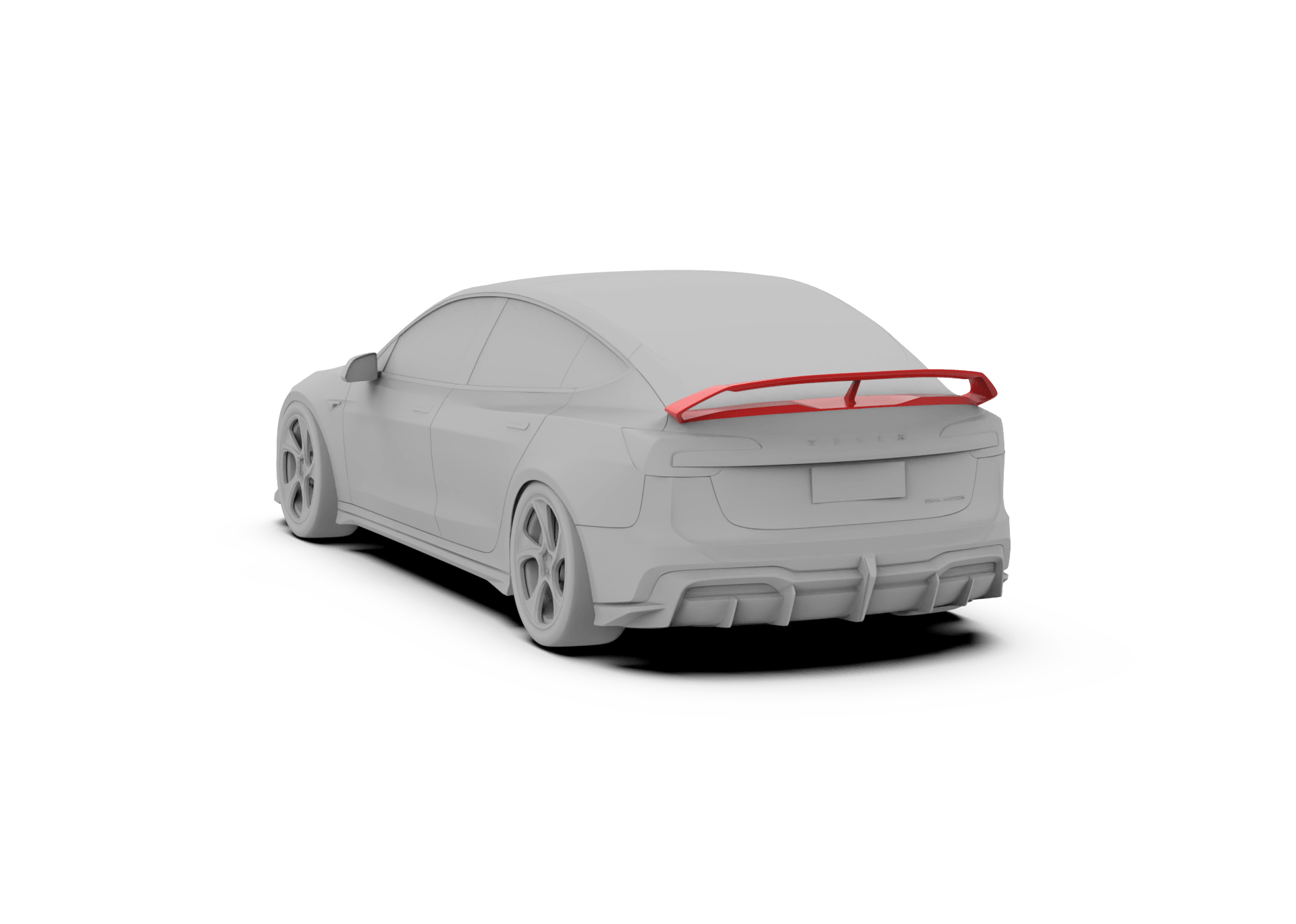Tesla Model 3 Highland / Performance 2024-ON with Aftermarket Parts - Hacker Style Full Body Kit Package FRP / Carbon Fiber from Robot Craftsman