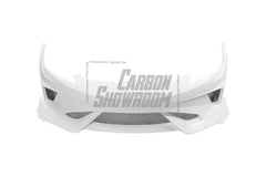 Tesla Model 3 Highland / Performance 2024-ON with Aftermarket Parts - Hacker Widebody Front Bumper & Lip Carbon Fiber / FRP from Robot Craftsman