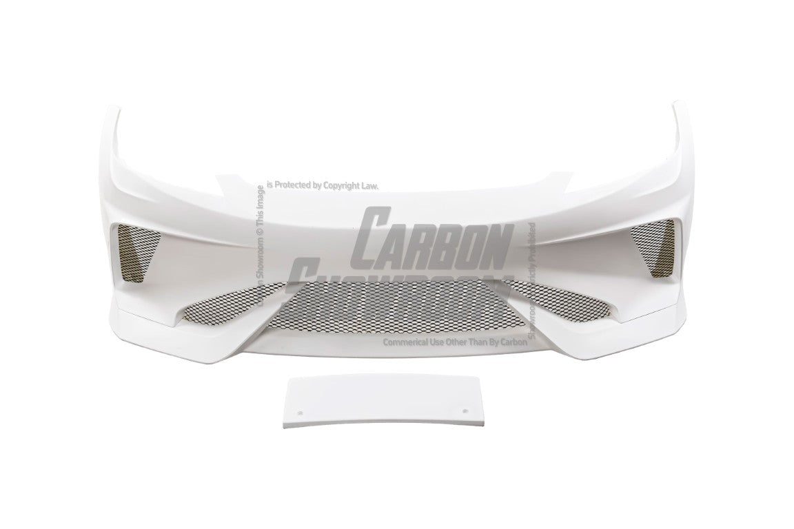 Tesla Model 3 Highland / Performance 2024-ON with Aftermarket Parts - Hacker Narrow Body Front Bumper & Lip Carbon Fiber / FRP from Robot Craftsman