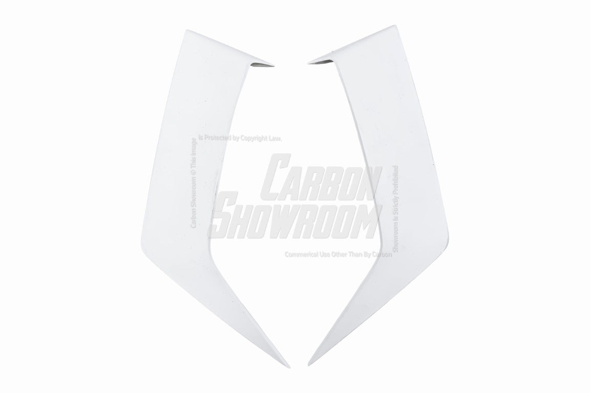 Tesla Model 3 Highland / Performance 2024-ON with Aftermarket Parts - Hacker Hood & Hood Garnish Carbon Fiber / FRP from Robot Craftsman