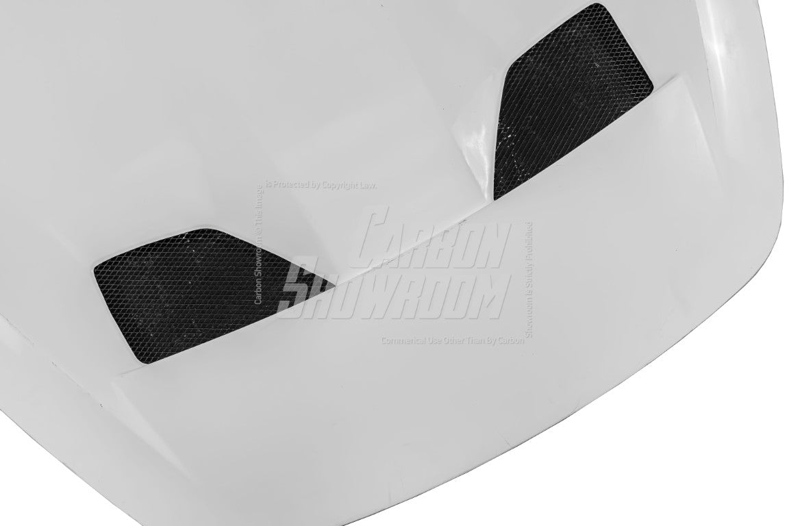 Tesla Model 3 Highland / Performance 2024-ON with Aftermarket Parts - Hacker Hood & Hood Garnish Carbon Fiber / FRP from Robot Craftsman