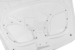 Tesla Model 3 Highland / Performance 2024-ON with Aftermarket Parts - Hacker Hood & Hood Garnish Carbon Fiber / FRP from Robot Craftsman