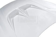 Tesla Model 3 Performance Long Range Standard Base 2017 2018 2019 2020 2021 2022 2023 with Aftermarket Parts - "Hacker" V2 Hood Bonnet Carbon Fiber / FRP from Robot Craftsman